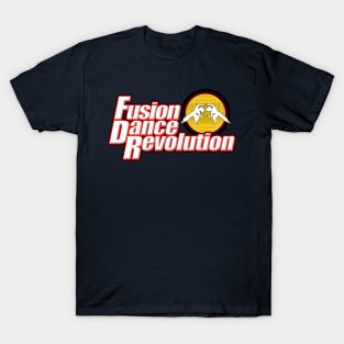 Japanese Anime Manga Funny Retro Fusion Dancing Game Parody T-Shirt